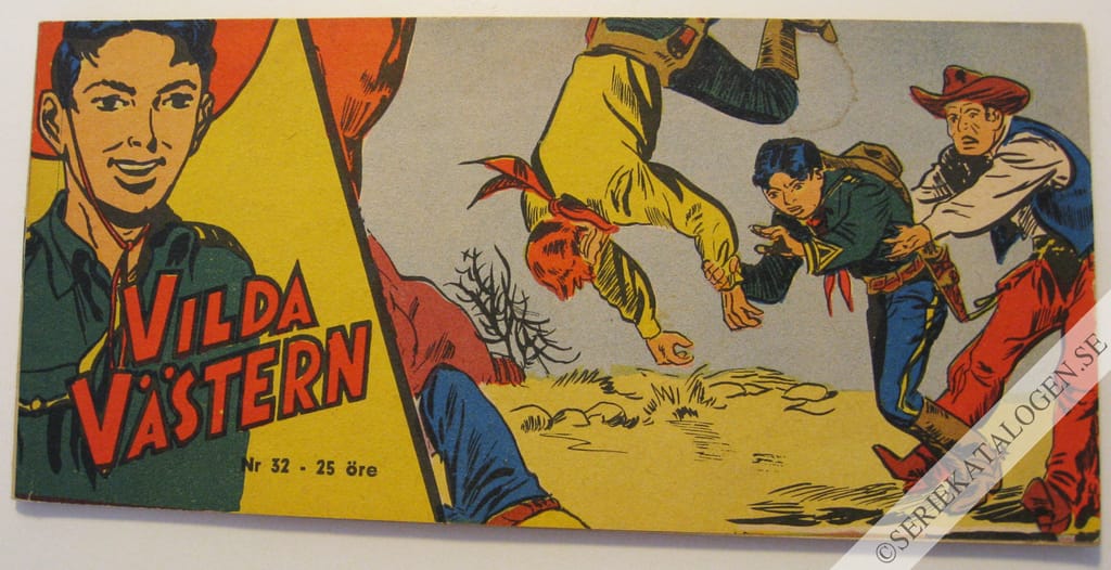 Framsida på Vilda Västern #32 (1959)