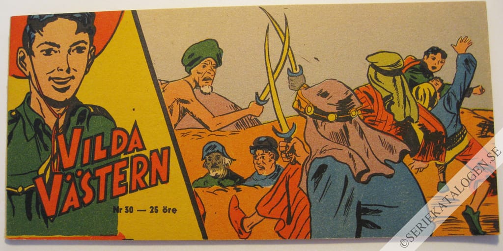 Framsida på Vilda Västern #30 (1958)