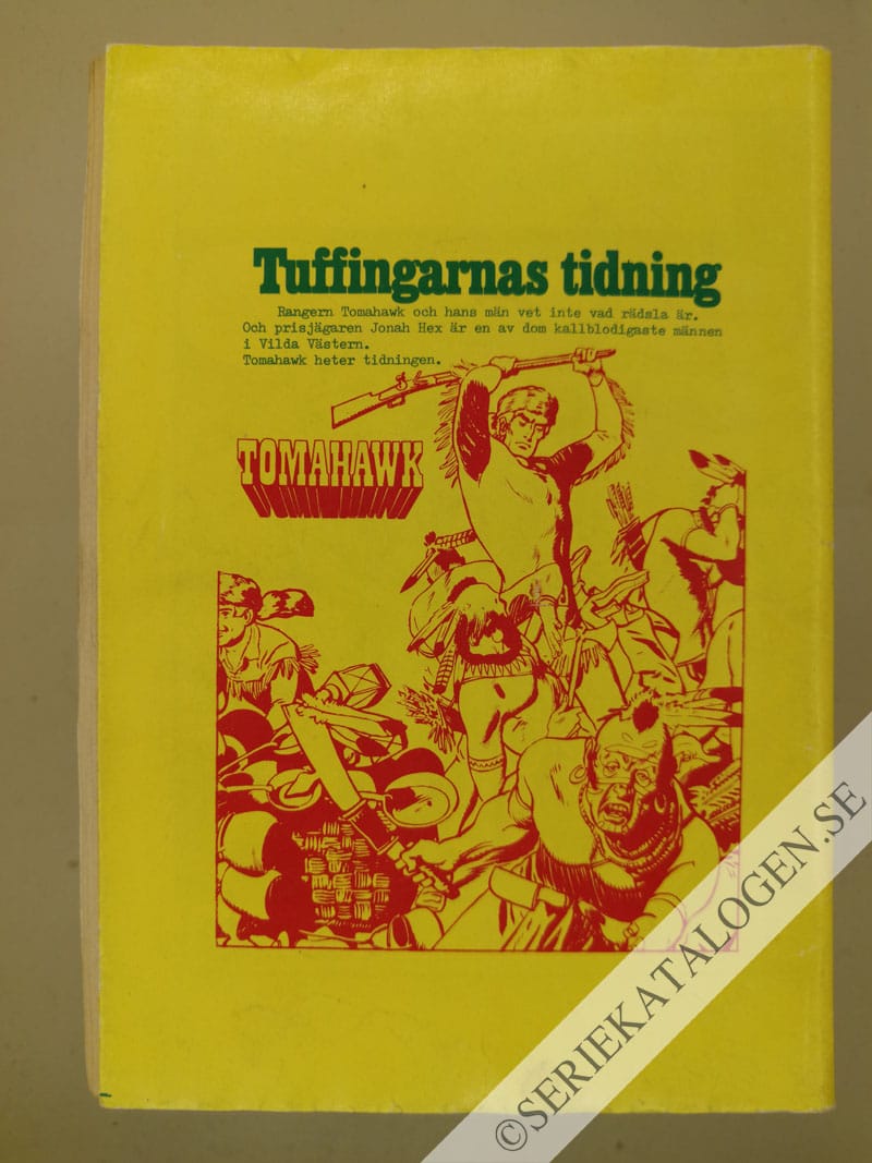 Baksida på Ge aldrig upp! (1975)