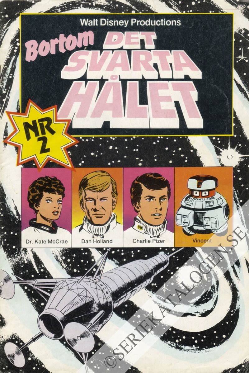 Framsida på Det svarta hålet Bortom det svarta hålet (1981)