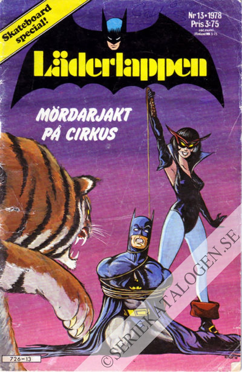 Framsida på Läderlappen och Robin #13 (1978)