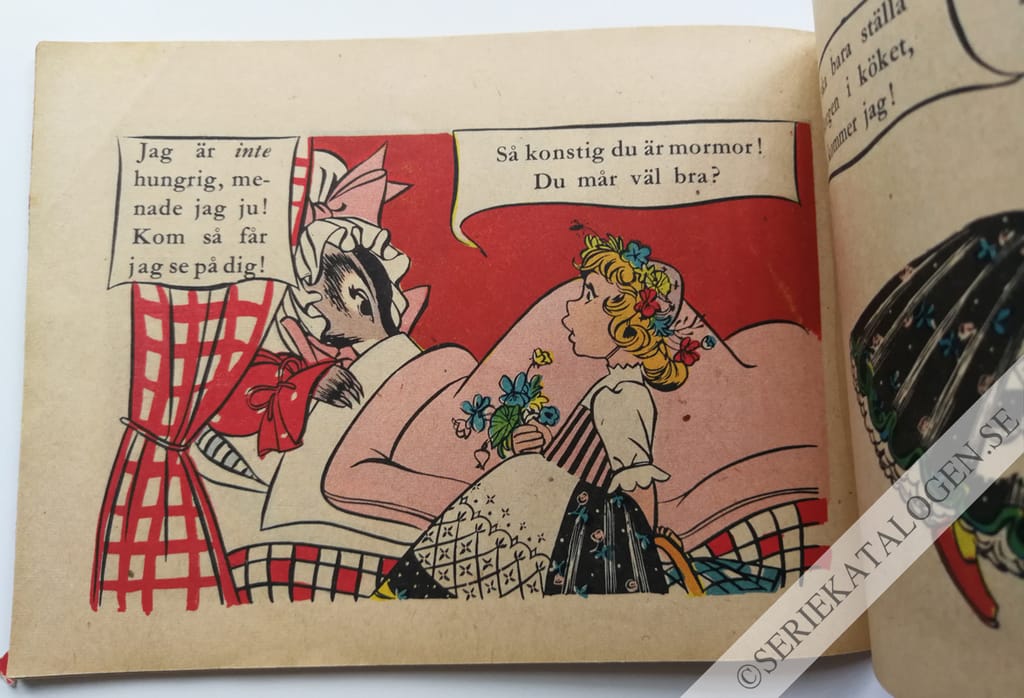 Exempel på rödluvan och vargen (1953)