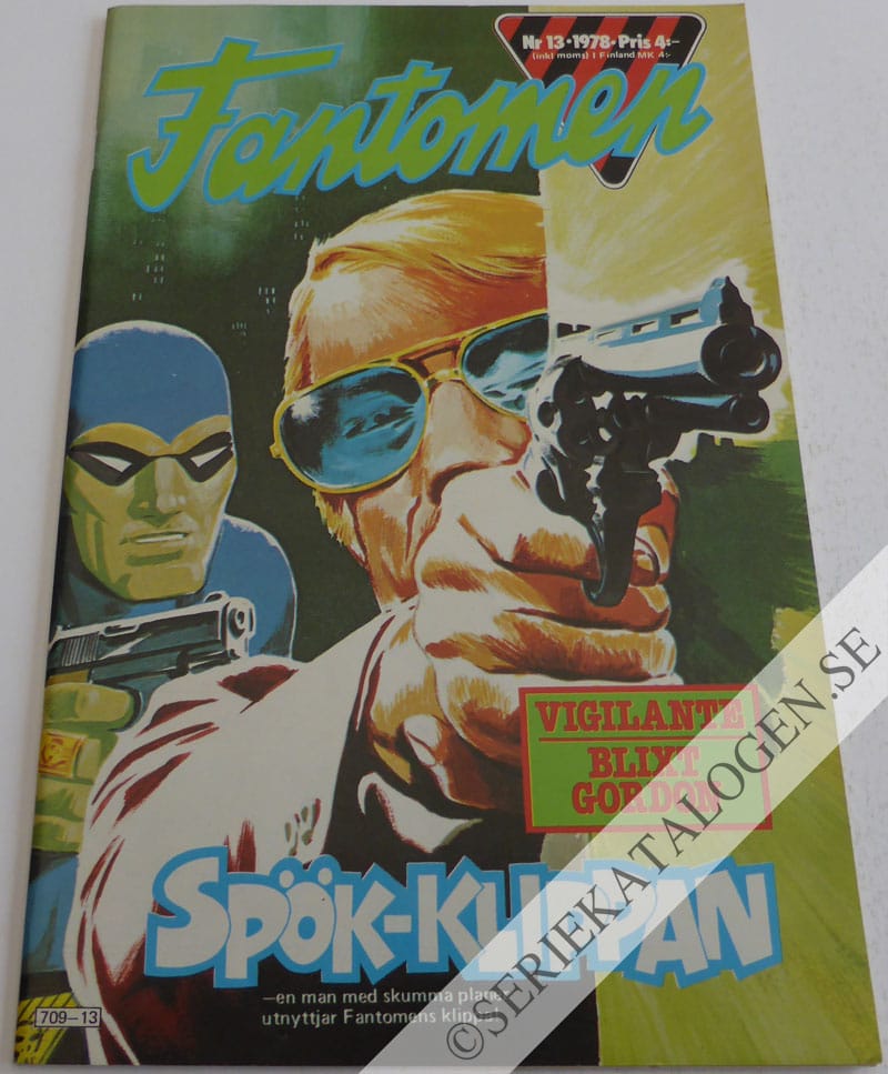 Framsida på Fantomen #13 (1978)