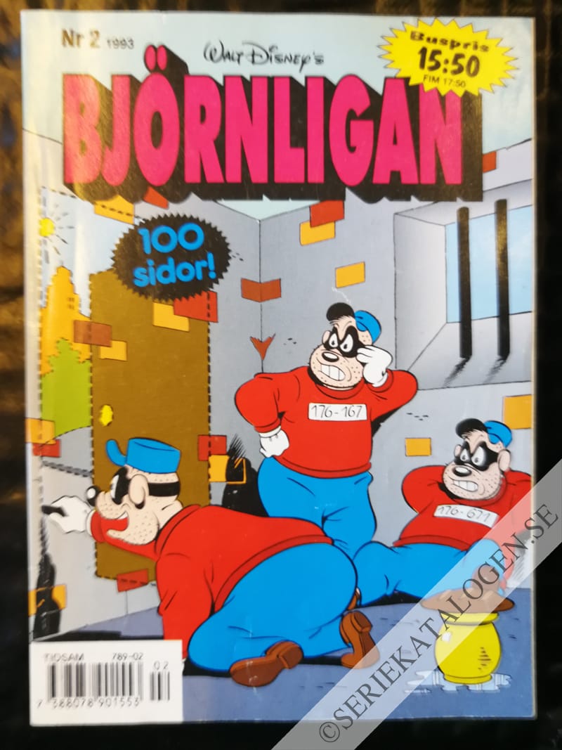 Framsida på Björnligan #2 (1993)