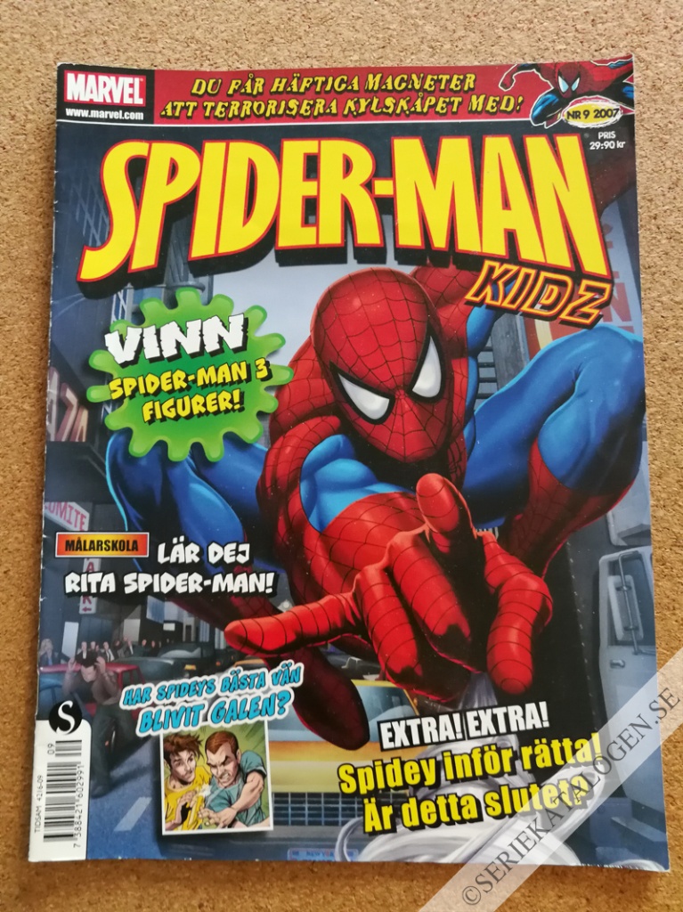 Framsida på Spider-Man Kidz #9 (2007)