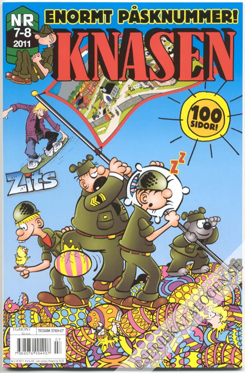Framsida på Knasen #7-8 (2011)