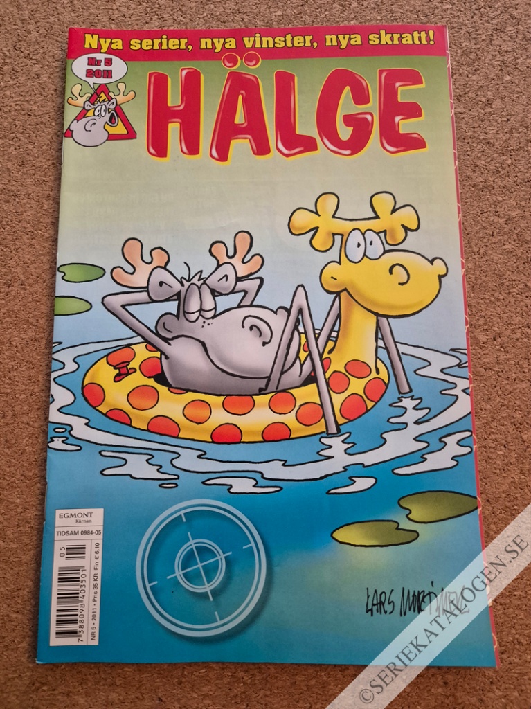 Framsida på Hälge #5 (2011)