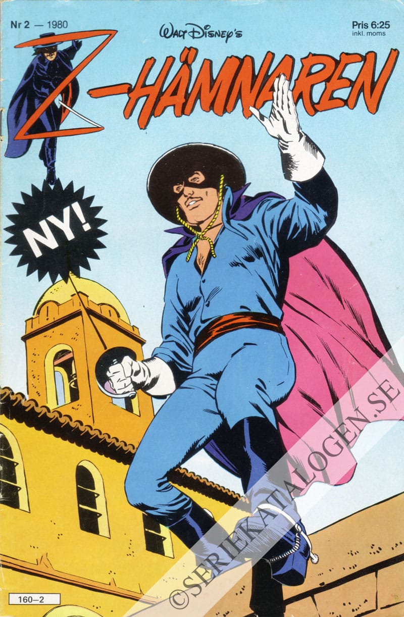 Framsida på Z-hämnaren #2 (1980)