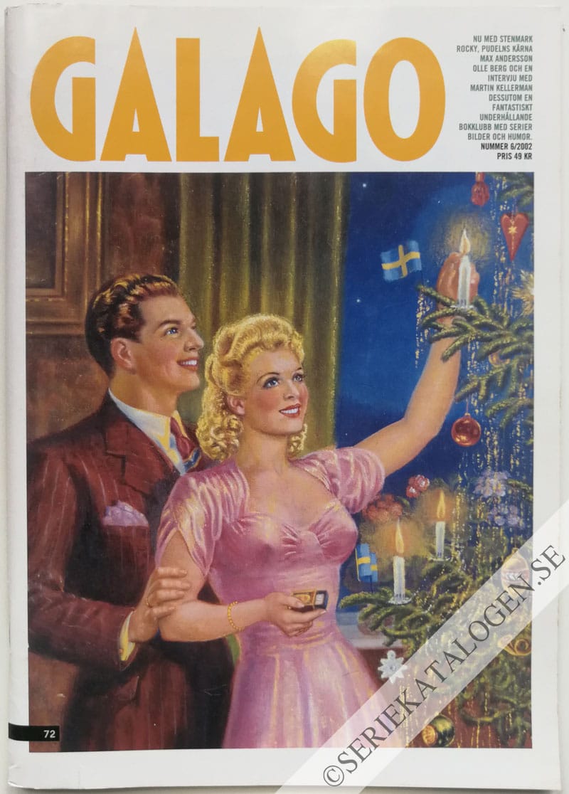 Framsida på Galago #6 (2002)