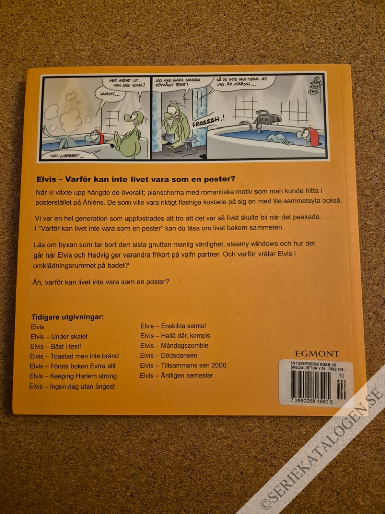 Baksida på Varför kan livet inte vara som en poster? (2011)