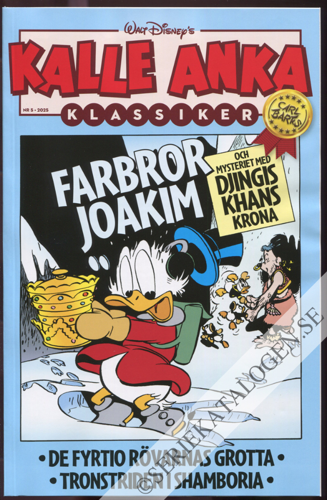Framsida på Kalle Anka Klassiker #5 (2025)