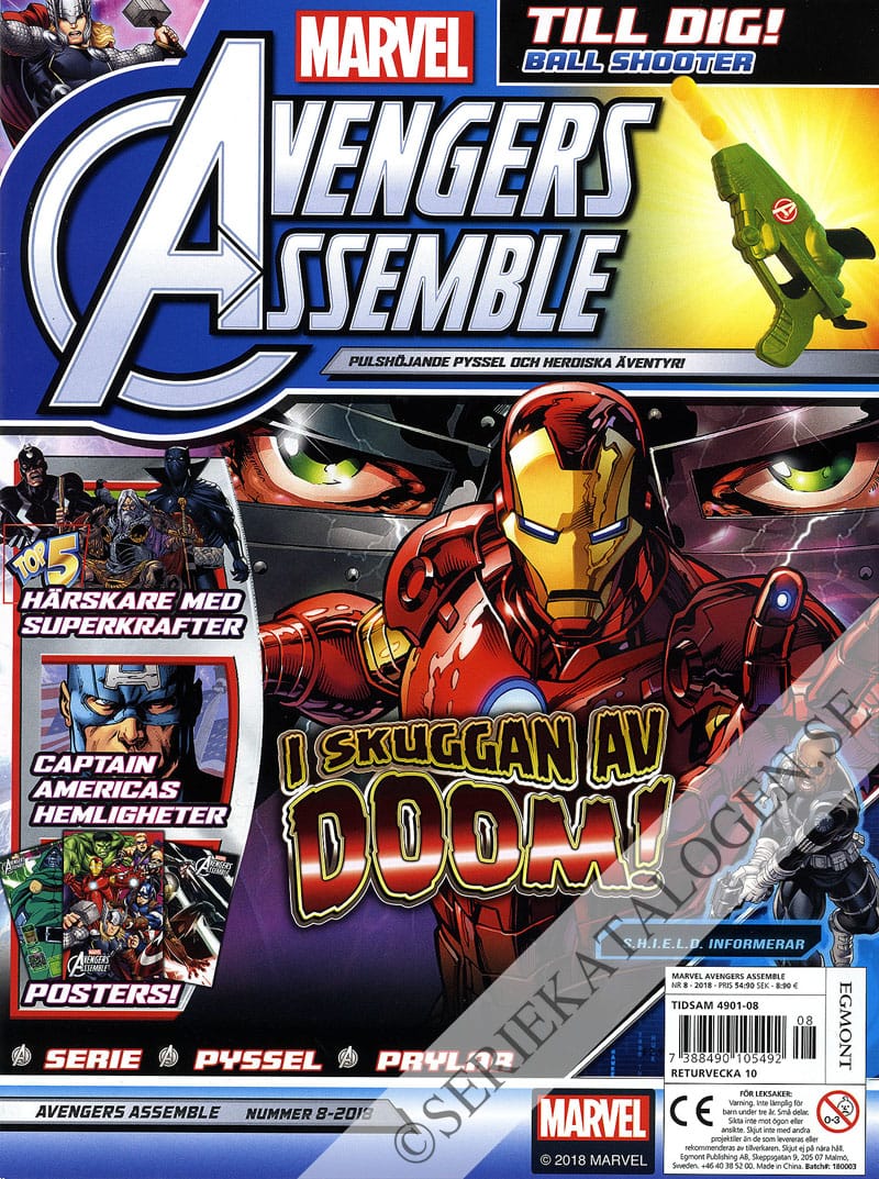 Framsida på Avengers Assemble #8 (2018)