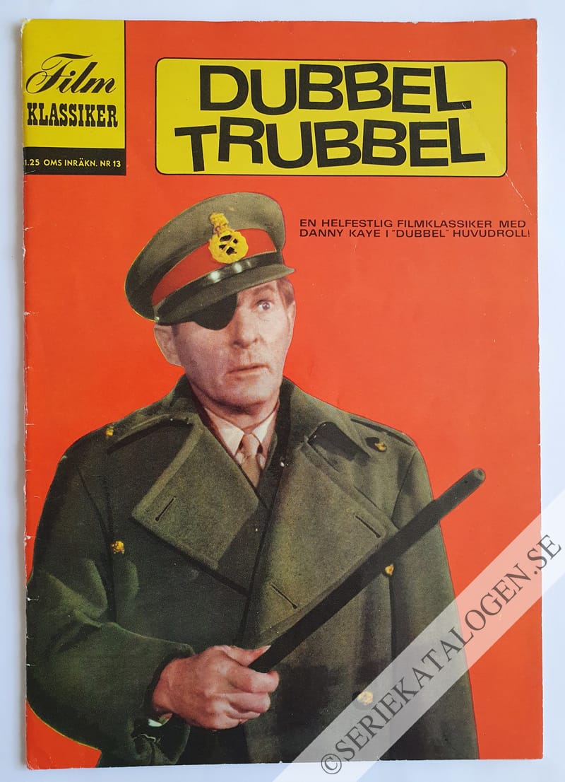 Framsida på Filmklassiker Dubbel trubbel (1963)