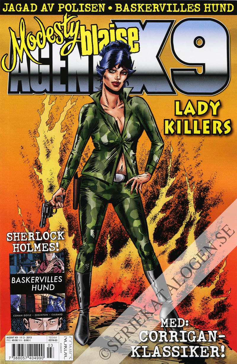 Framsida på Agent X9 #3 (2013)