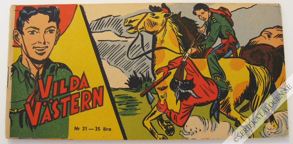 Framsida på Vilda Västern #21 (1956)
