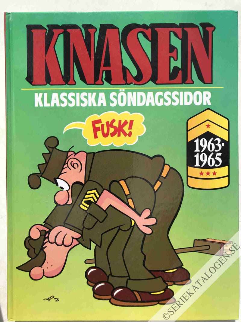 Framsida på Knasen - klassiska söndagssidor #1963-1965 (2000)