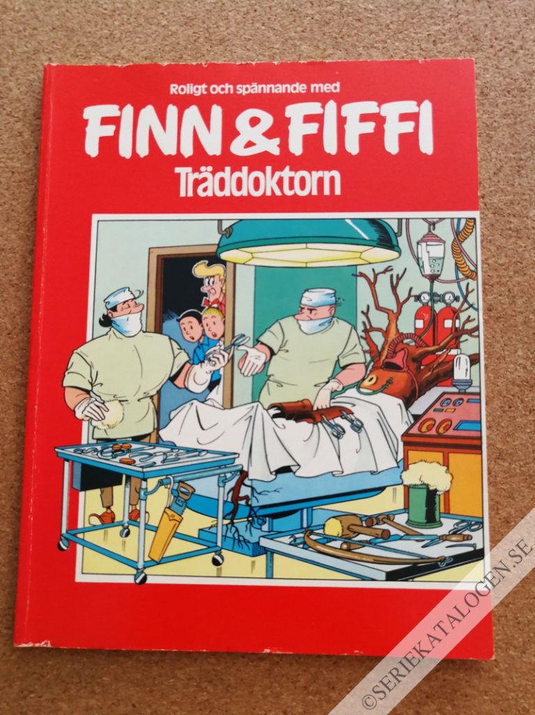 Framsida på Finn & Fiffi Träddoktorn (19??)