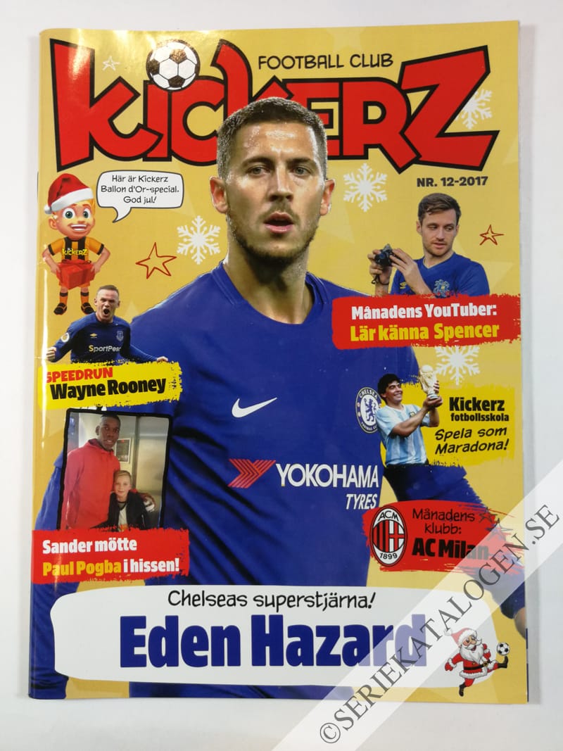 Framsida på Kickerz Football Club #12 (2017)