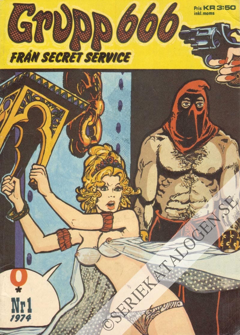 Framsida på Grupp 666 #1 (1974)