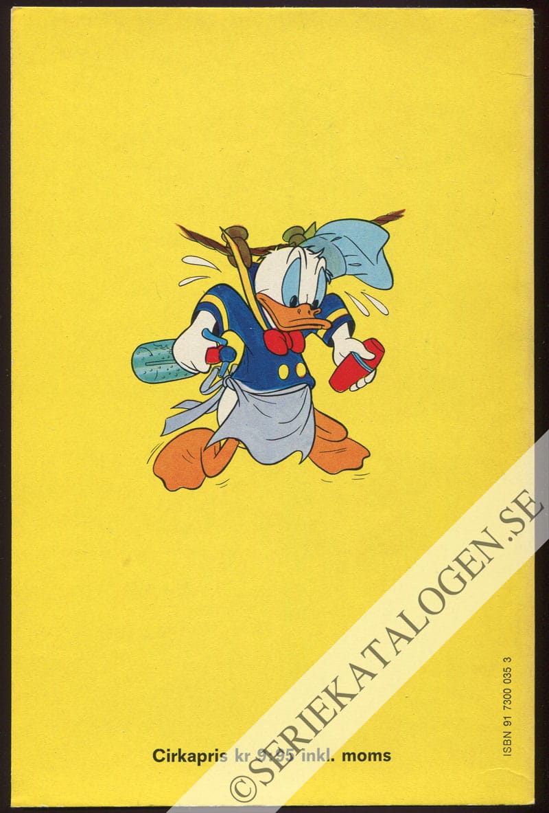 Baksida på Kalle Anka i knipa (1975)
