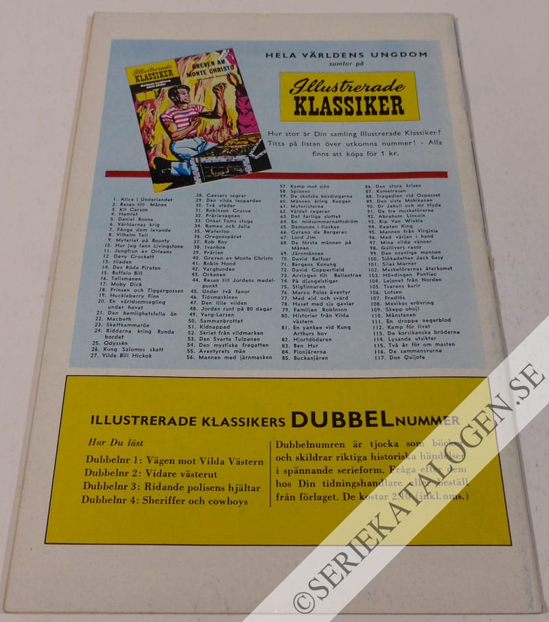 Baksida på Från teckenspråk till television (1961)