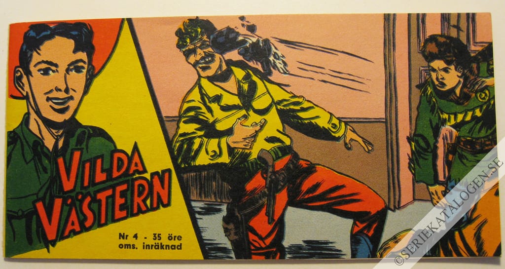 Framsida på Vilda Västern #4 (1963)