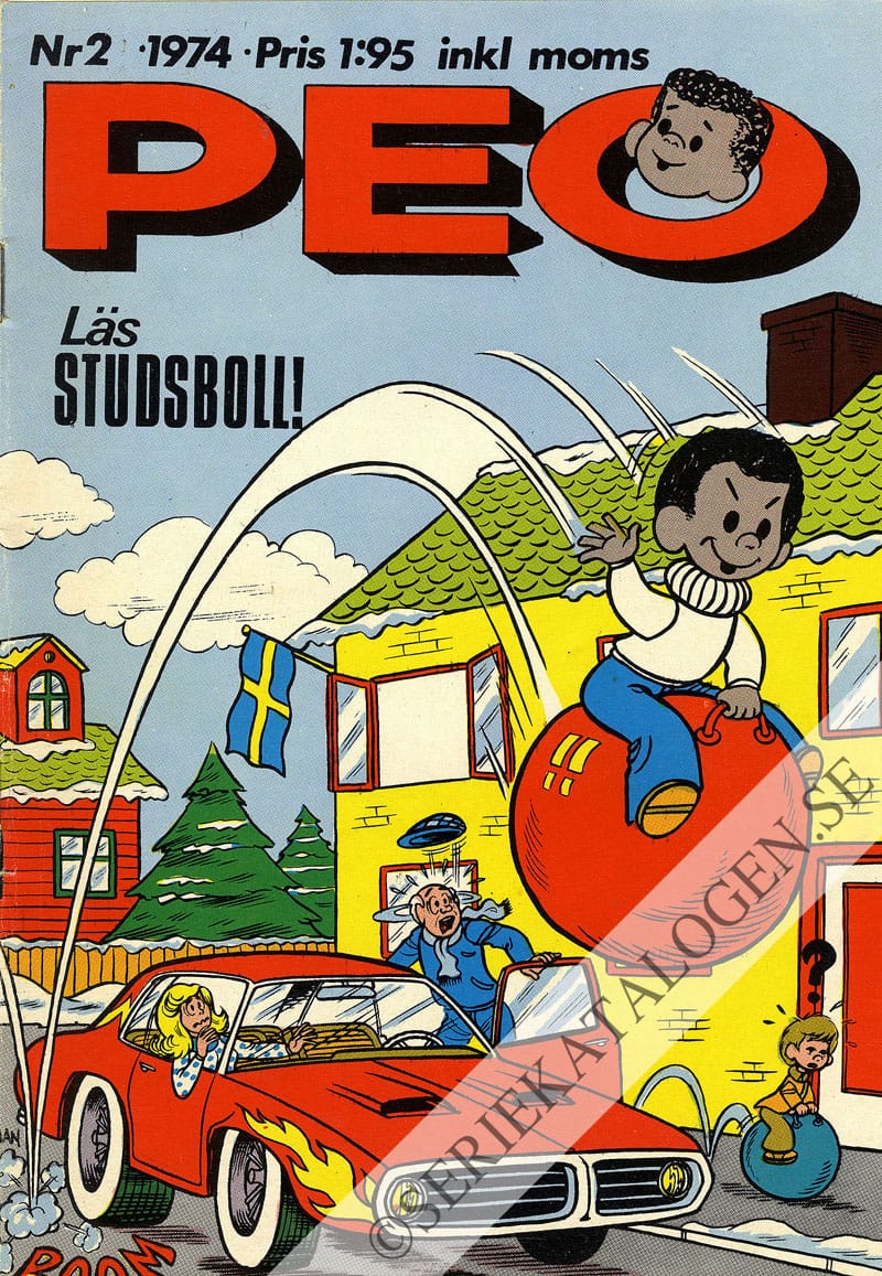 Framsida på Peo #2 (1974)