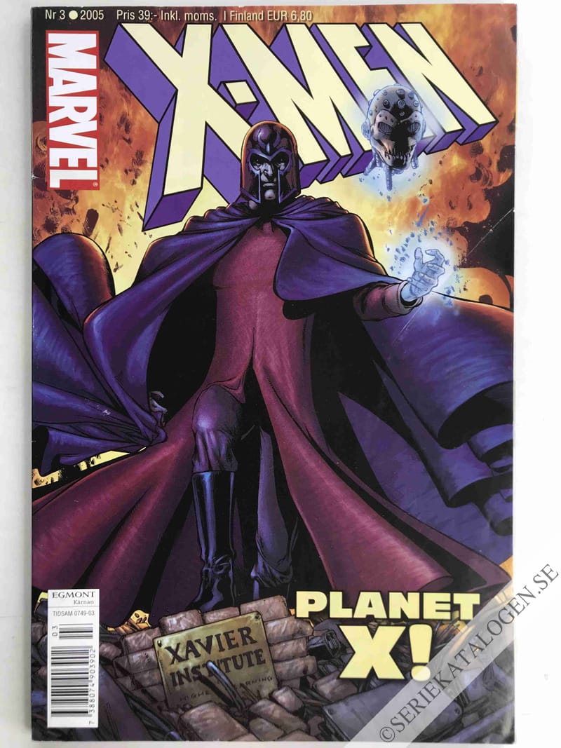 Framsida på X-Men #3 (2005)