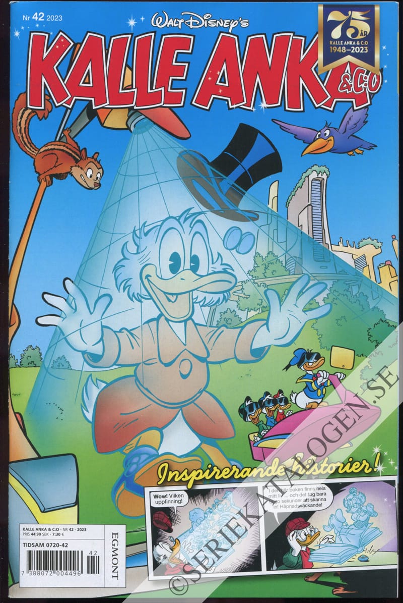 Framsida på Kalle Anka & C:o #42 (2023)