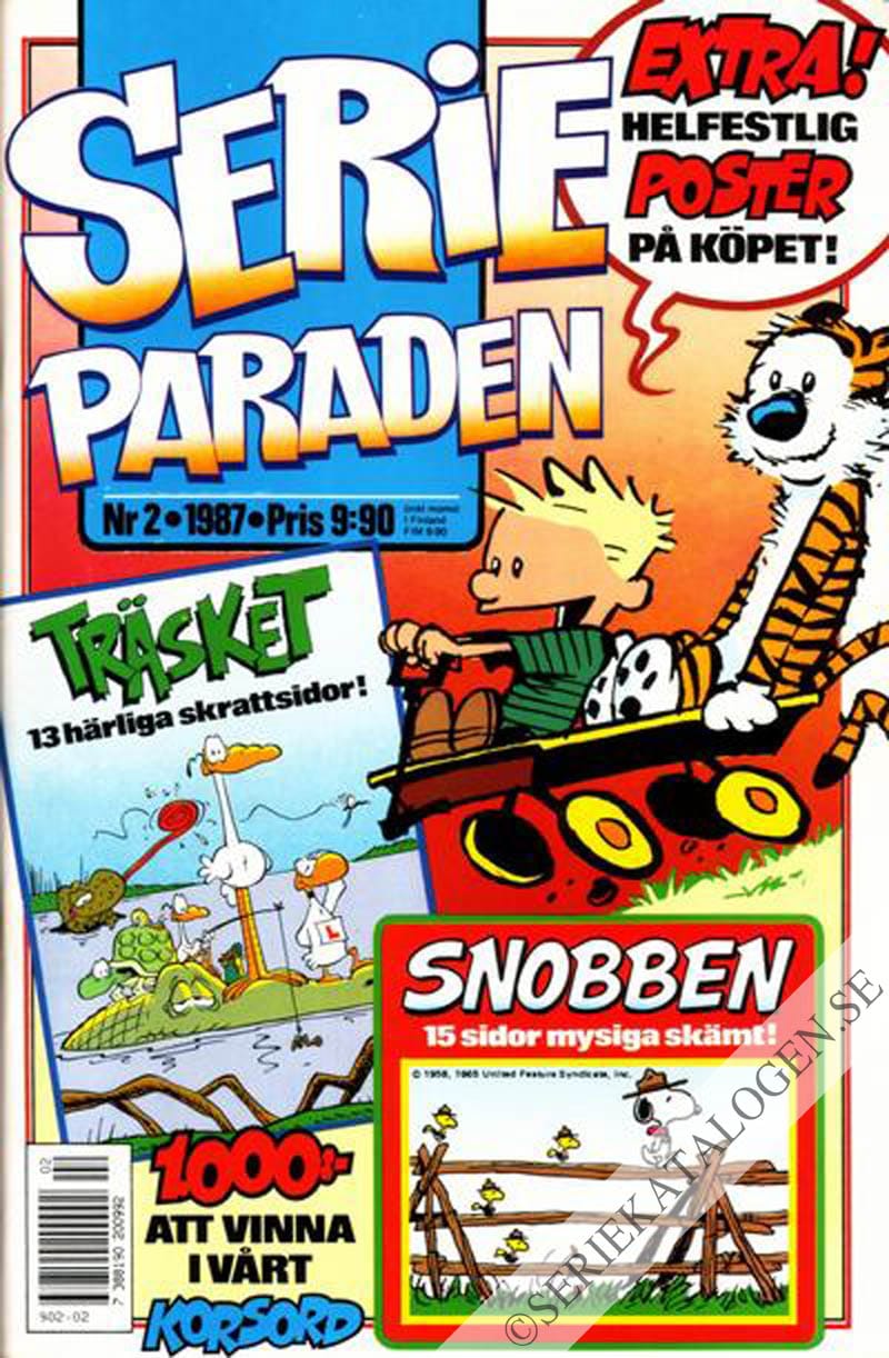 Framsida på Serie-paraden #2 (1987)