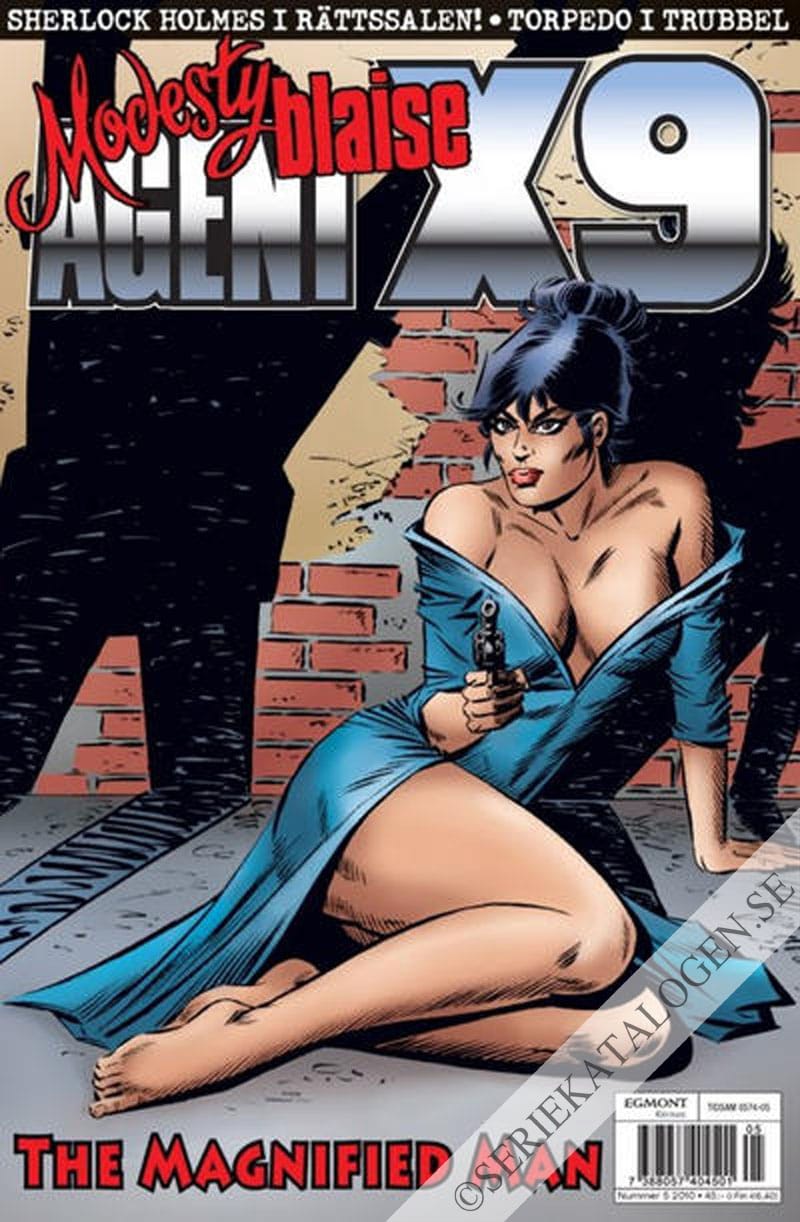 Framsida på Agent X9 #5 (2010)