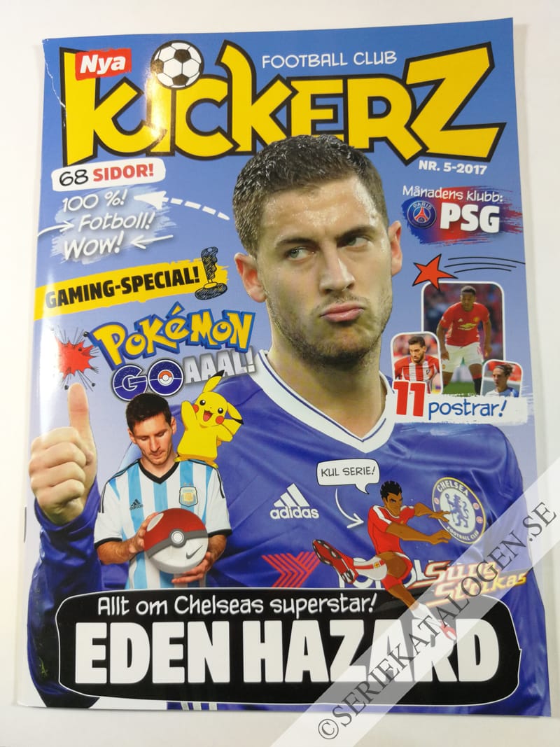 Framsida på Kickerz Football Club #5 (2017)