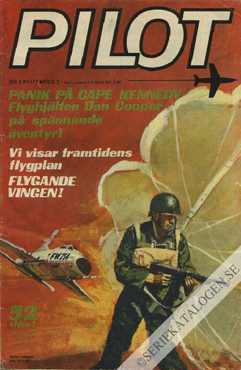 Framsida på Pilot-22 #8 (1972)