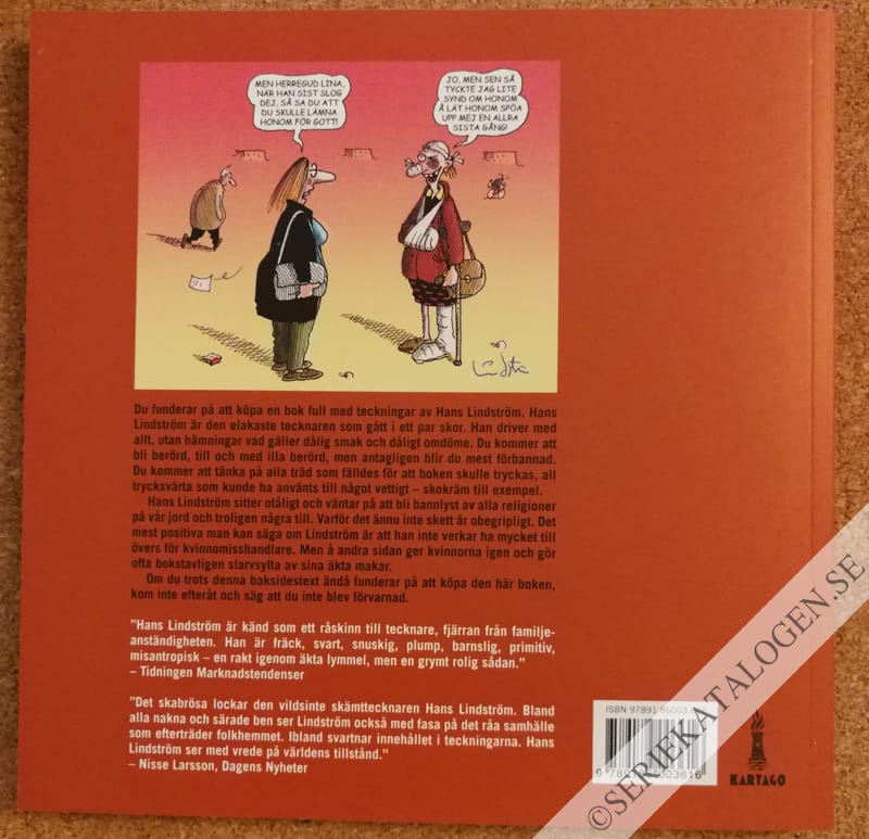 Baksida på Lindström volym 18 (2010)