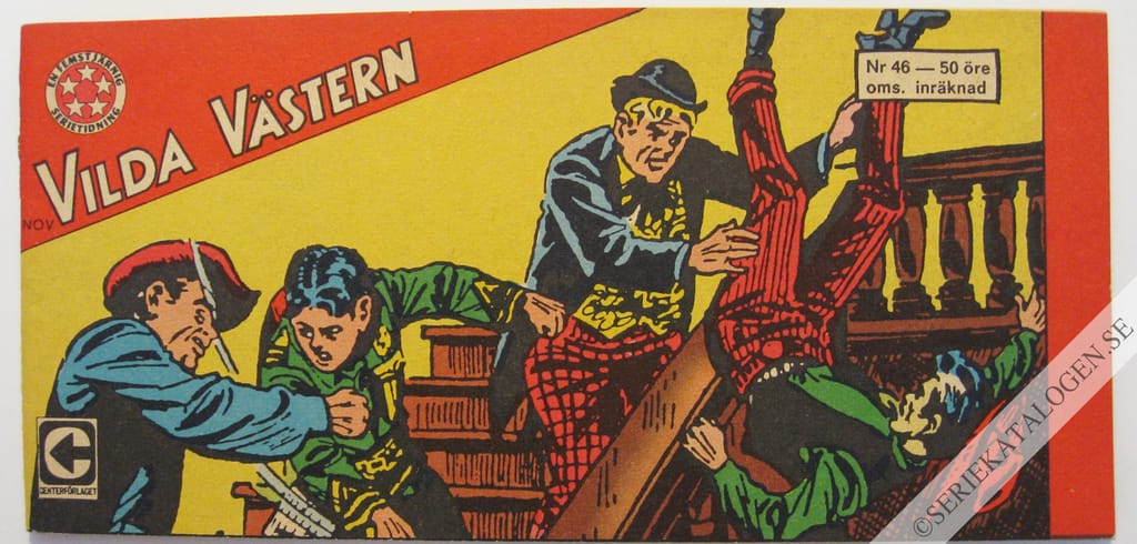 Framsida på Vilda Västern #46 (1967)