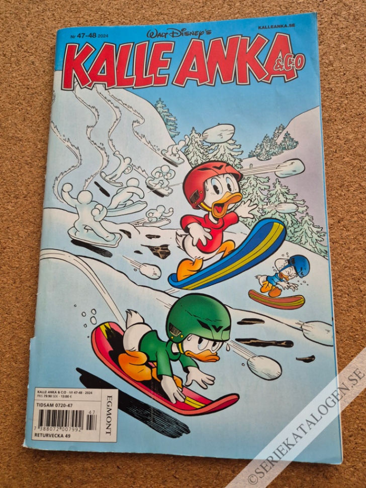 Framsida på Kalle Anka & C:o #47-48 (2024)