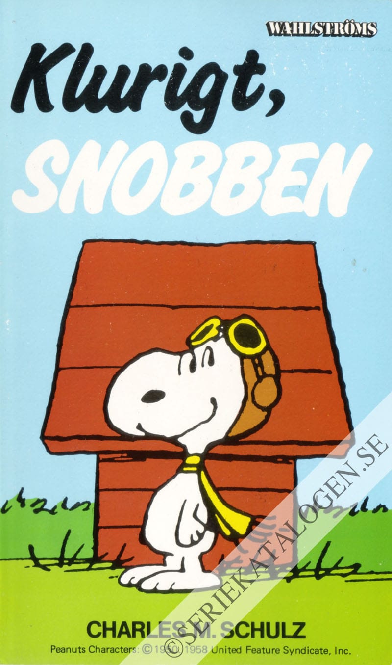 Framsida på Snobben Klurigt, Snobben (1987)