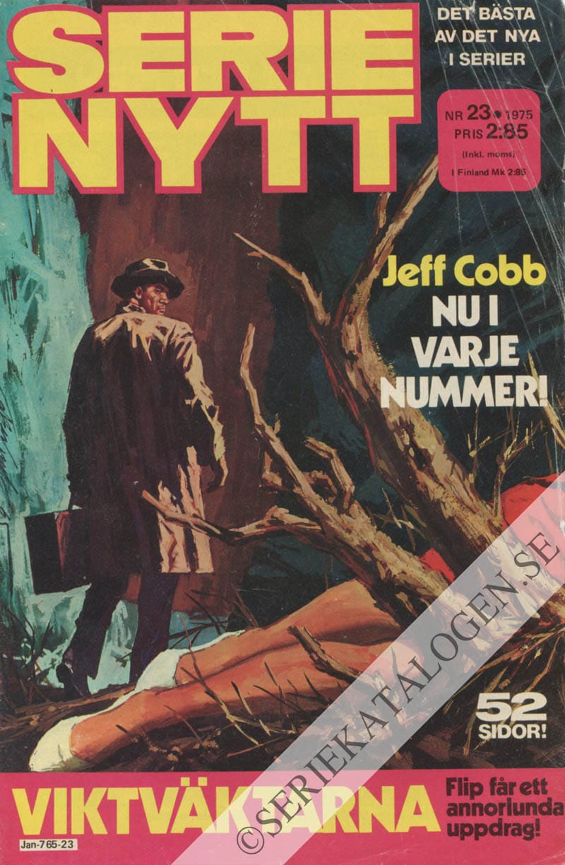 Framsida på Serie-Nytt #23 (1975)
