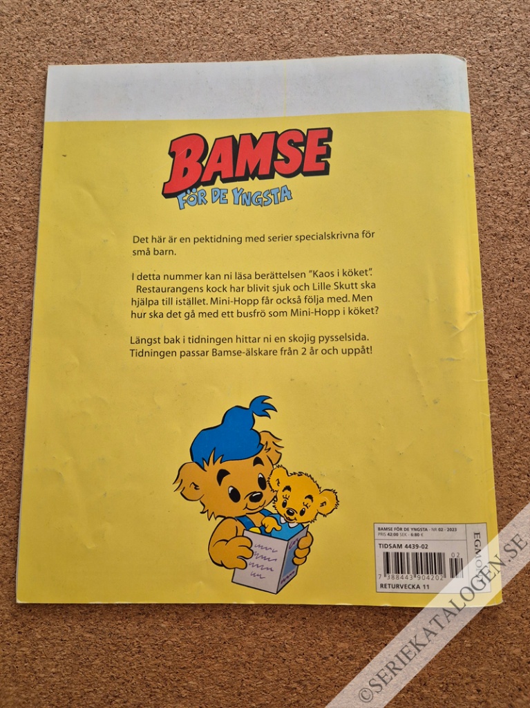 Baksida på Kaos i köket (2023)