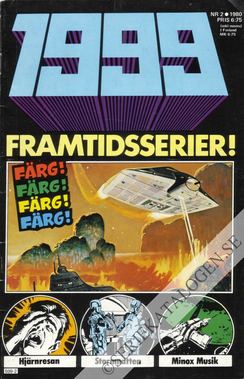 Framsida på 1999 #2 (1980)