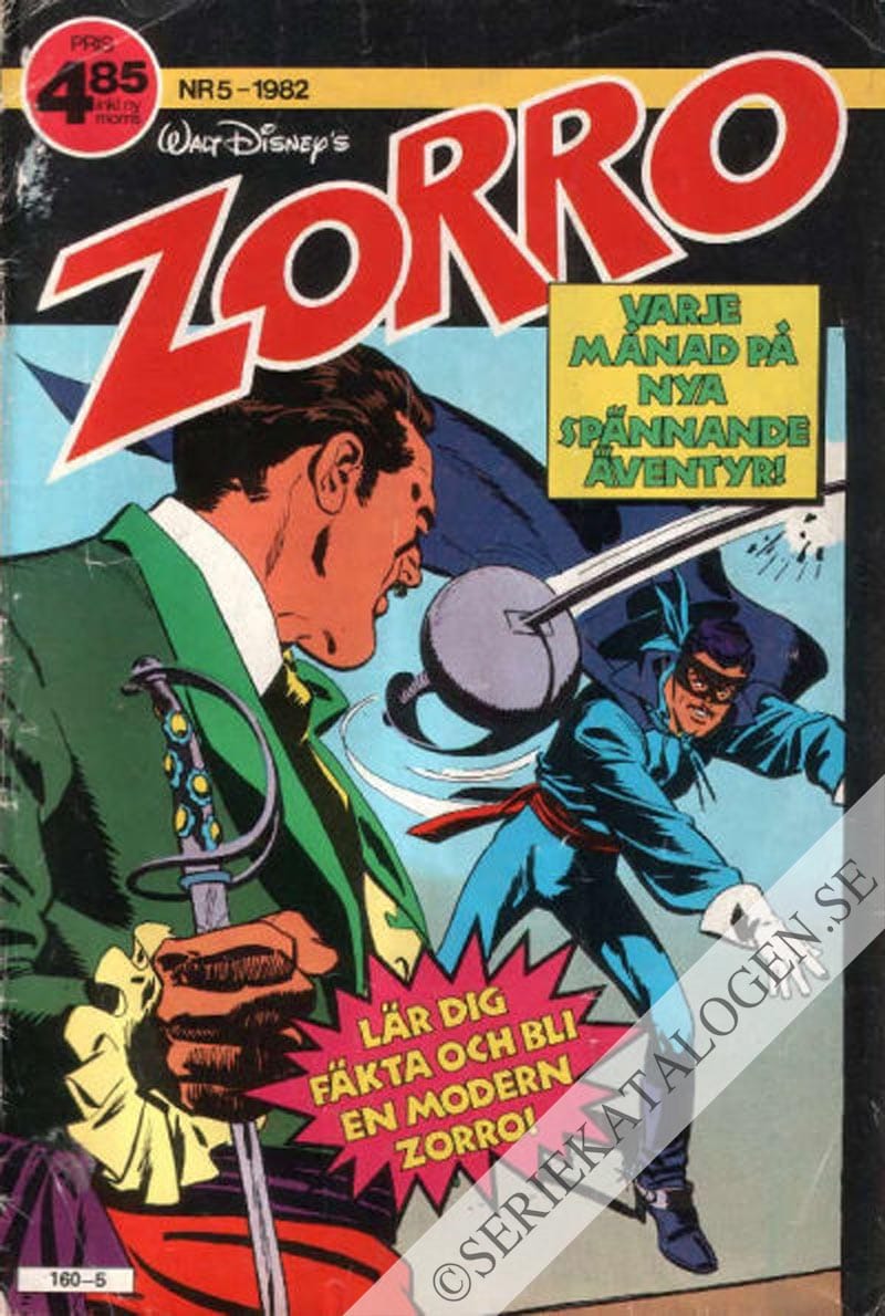 Framsida på Z-hämnaren #5 (1982)