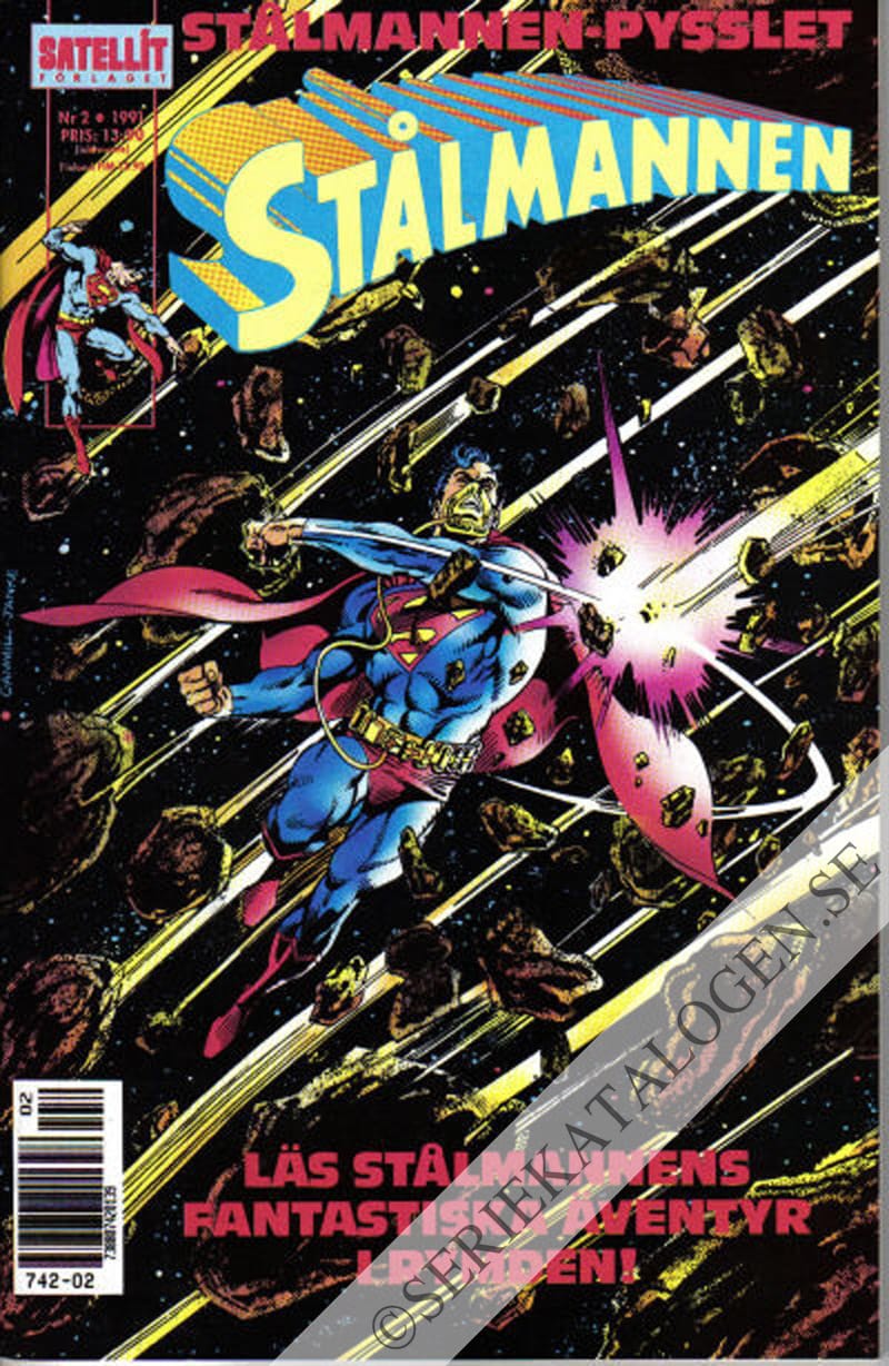 Framsida på Stålmannen #2 (1991)