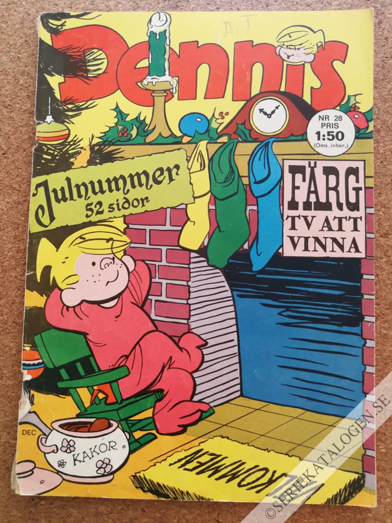 Framsida på Dennis #28 (1967)