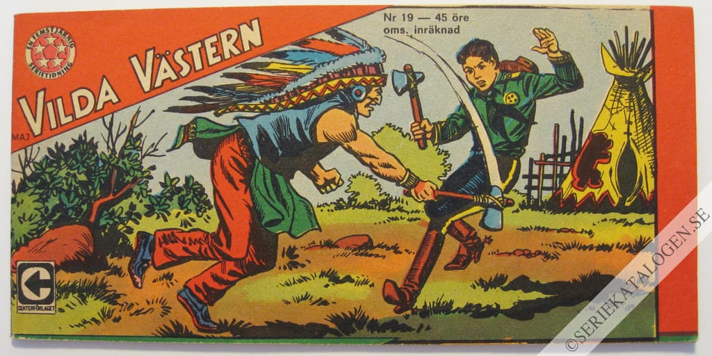Framsida på Vilda Västern #19 (1967)