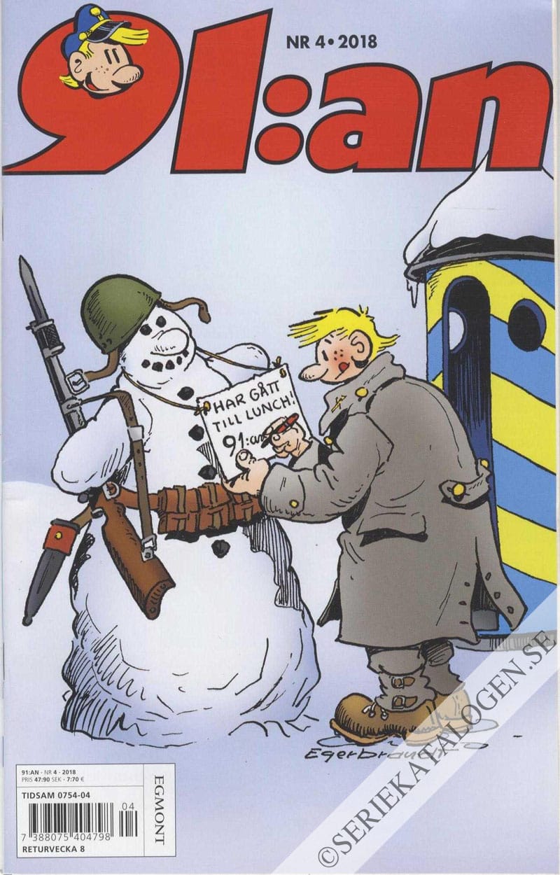 Framsida på 91:an #4 (2018)