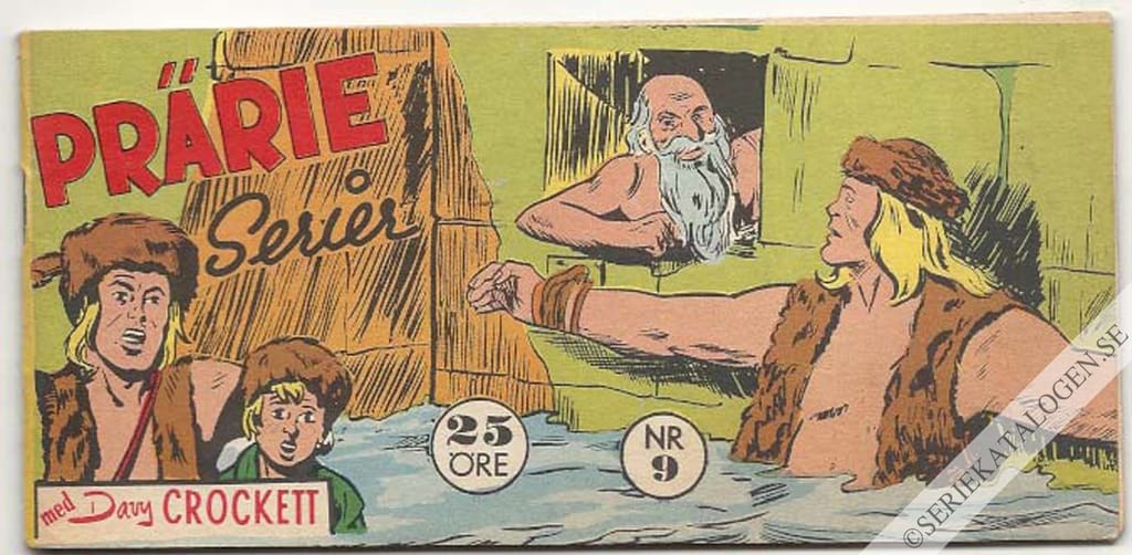 Framsida på Prärie-serier #9 (1960)