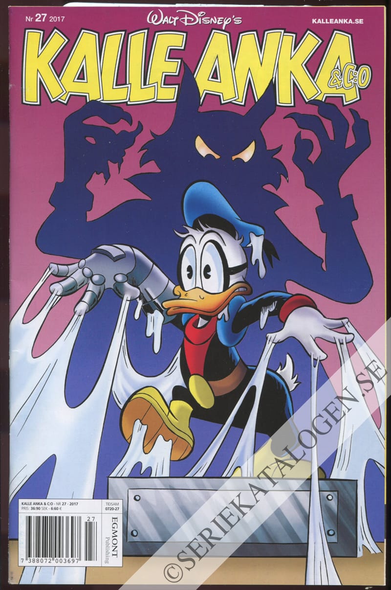 Framsida på Kalle Anka & C:o #27 (2017)