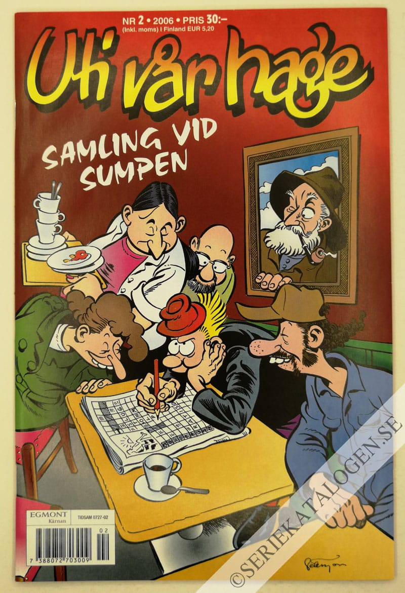 Framsida på Uti vår hage Samling vid sumpen (2006)
