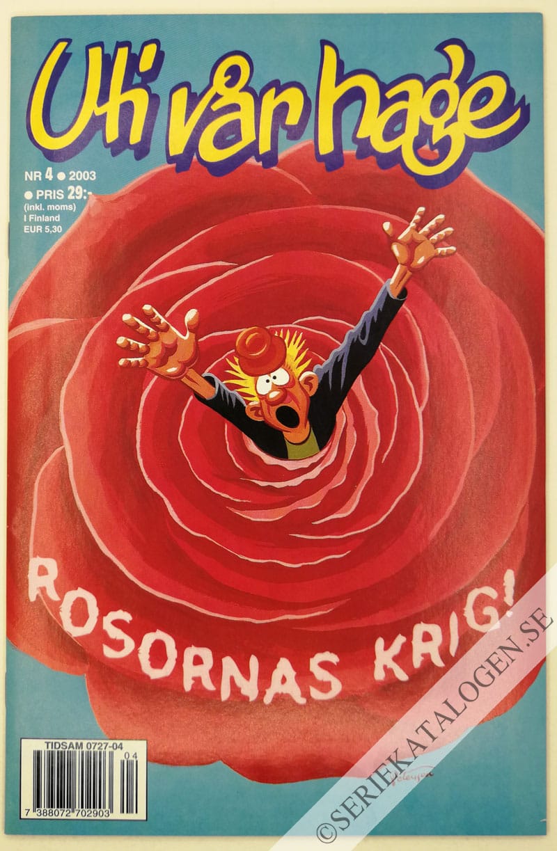 Framsida på Uti vår hage Rosornas krig! (2003)