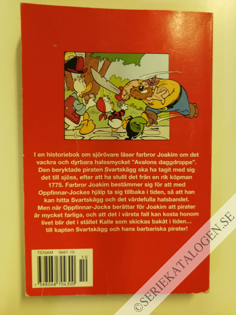 Baksida på Avalons daggdroppe (2003)